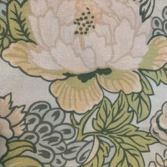 Chinoiserie Floral Lumbar Pillow Covers 12x20 - Picture 4 of 5